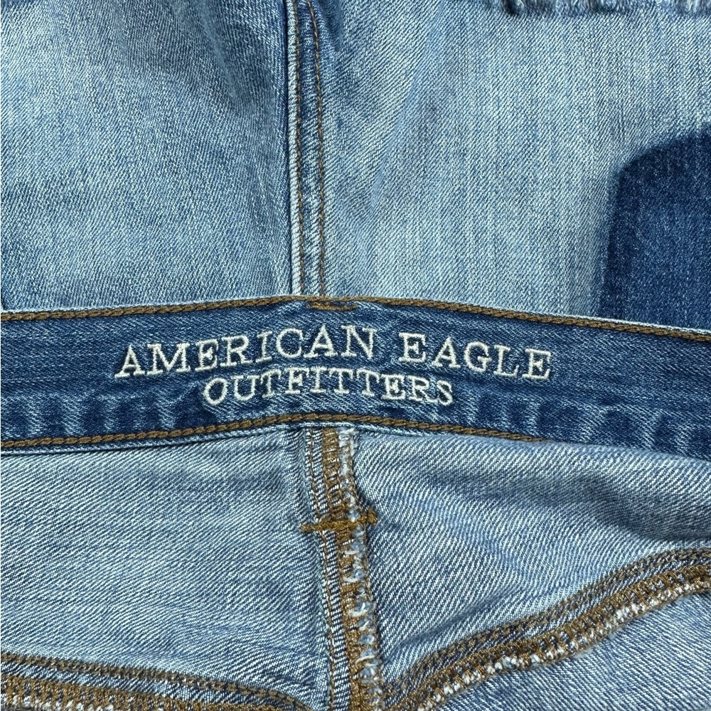 AMERICAN EAGLE OUTFITTERS: Vintage Hi-Rise Festival Denim Shorts- Size 12 - Picture 10 of 14